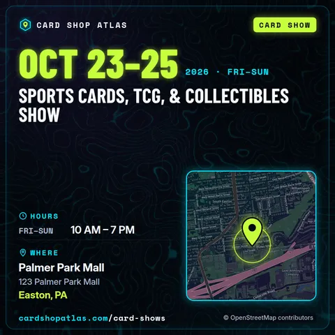 Sports Cards, TCG, & Collectibles Show poster