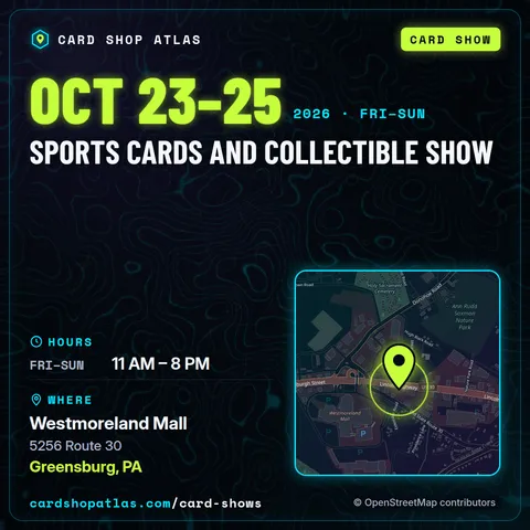 Sports Cards and Collectible Show poster