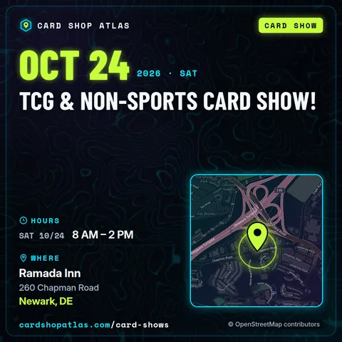 TCG & Non-Sports Card Show! poster