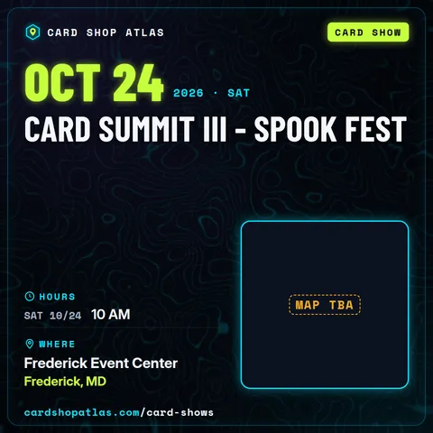 Card Summit III - Spook Fest poster