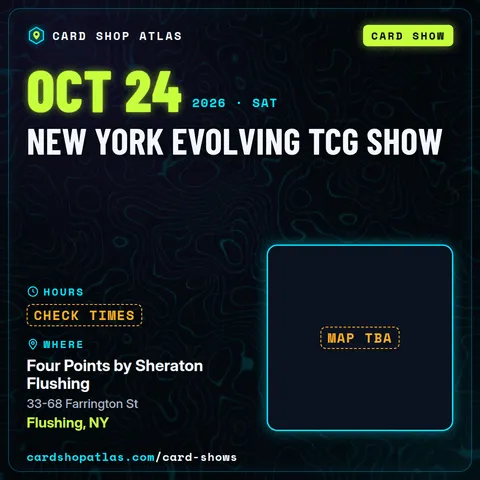 New York Evolving TCG Show poster