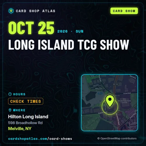 Long Island TCG Show poster