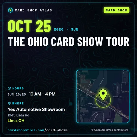 The Ohio Card Show Tour poster