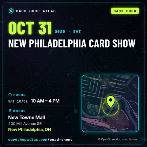 New Philadelphia Card Show poster