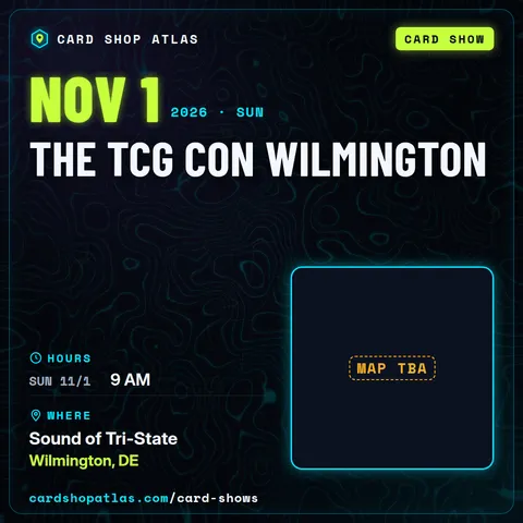 The Tcg Con Wilmington poster