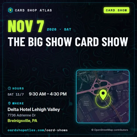 The Big Show Card Show poster