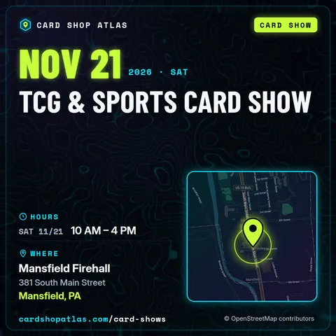 TCG & Sports Card Show poster