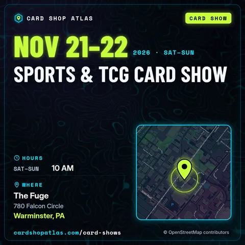Sports & TCG Card Show poster