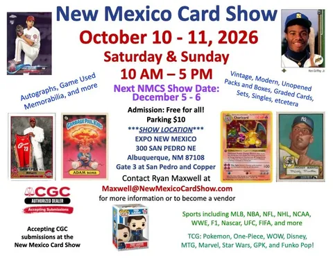 NM Card Show poster